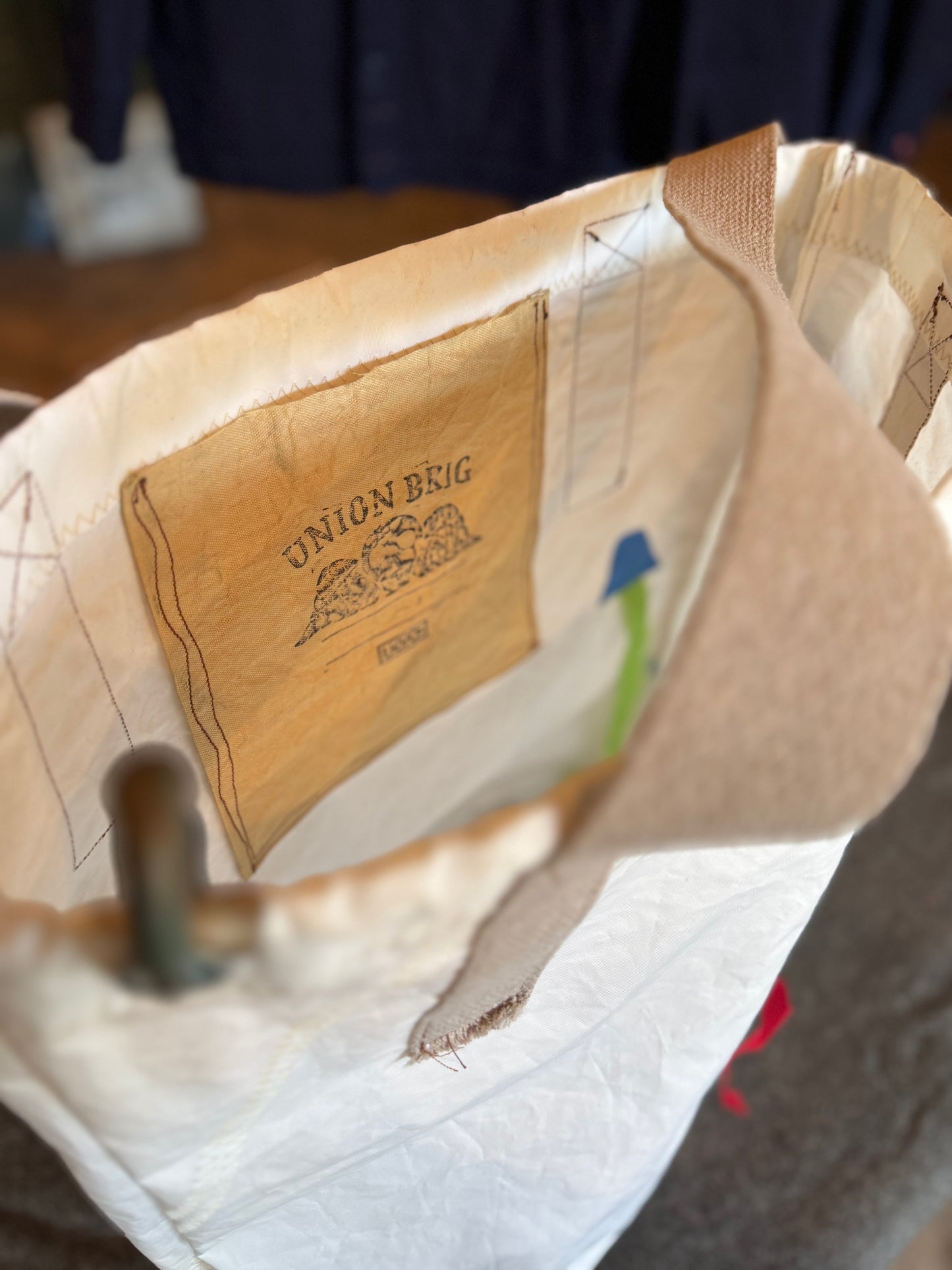 Union Brig Reclaimed Sail Tote 10