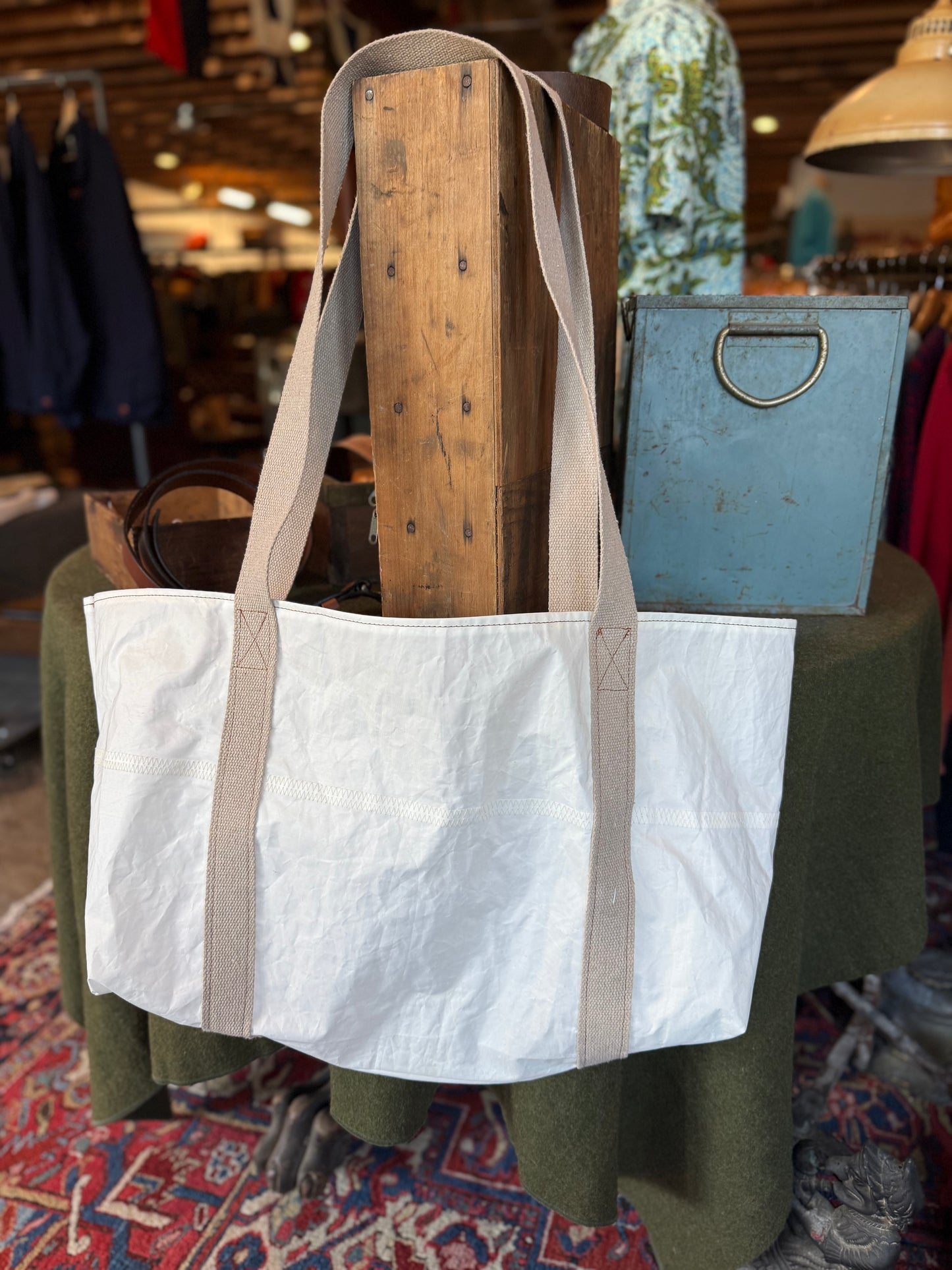 Union Brig Reclaimed Sail Tote 7