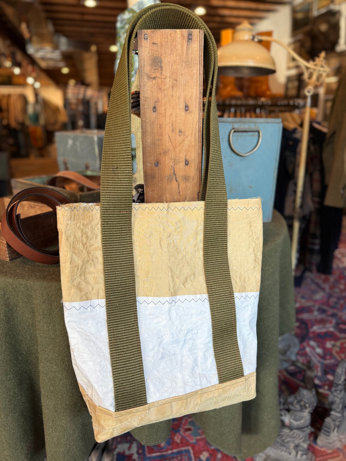 Union Brig Reclaimed Sail Tote 9