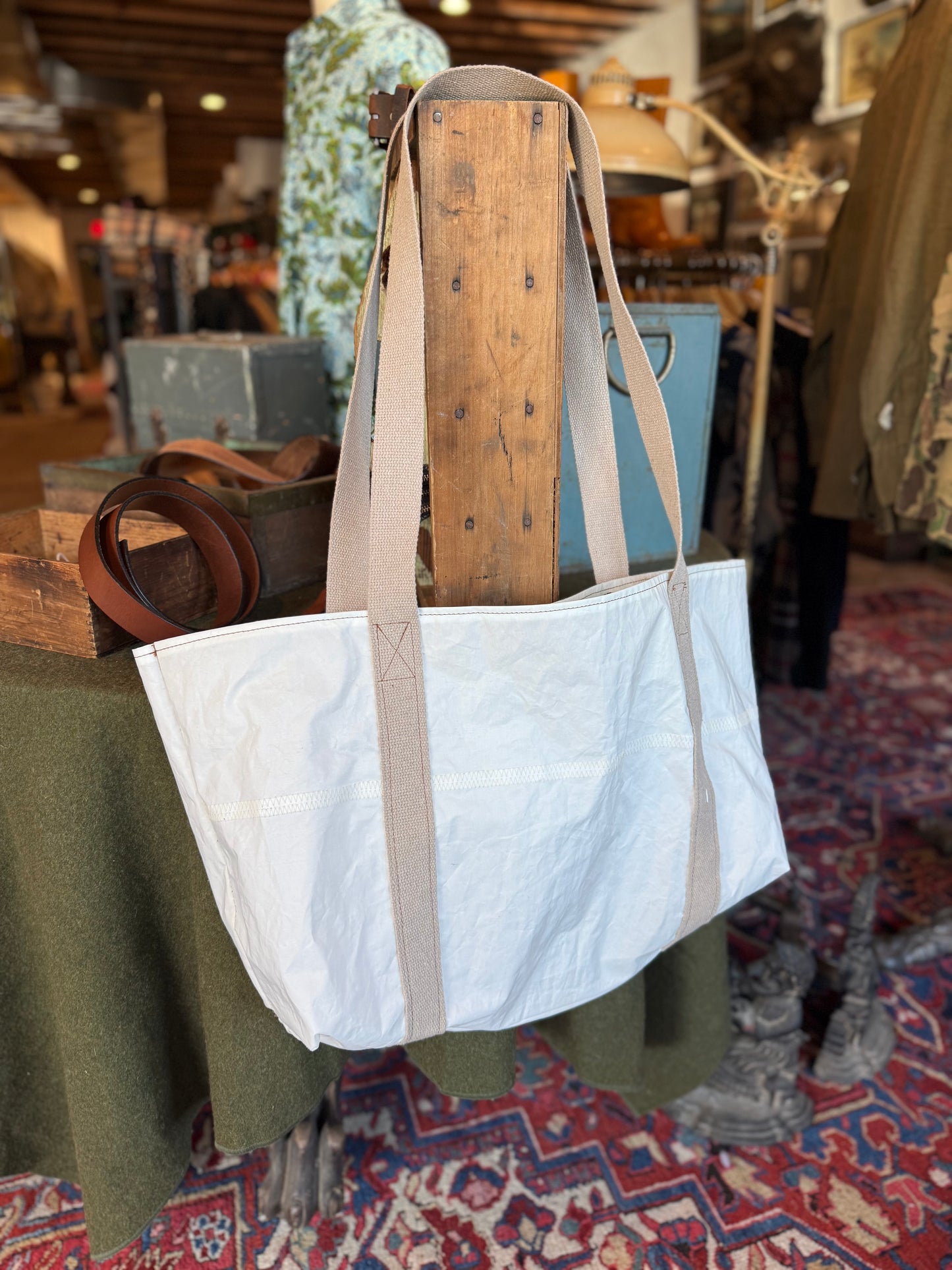 Union Brig Reclaimed Sail Tote 7