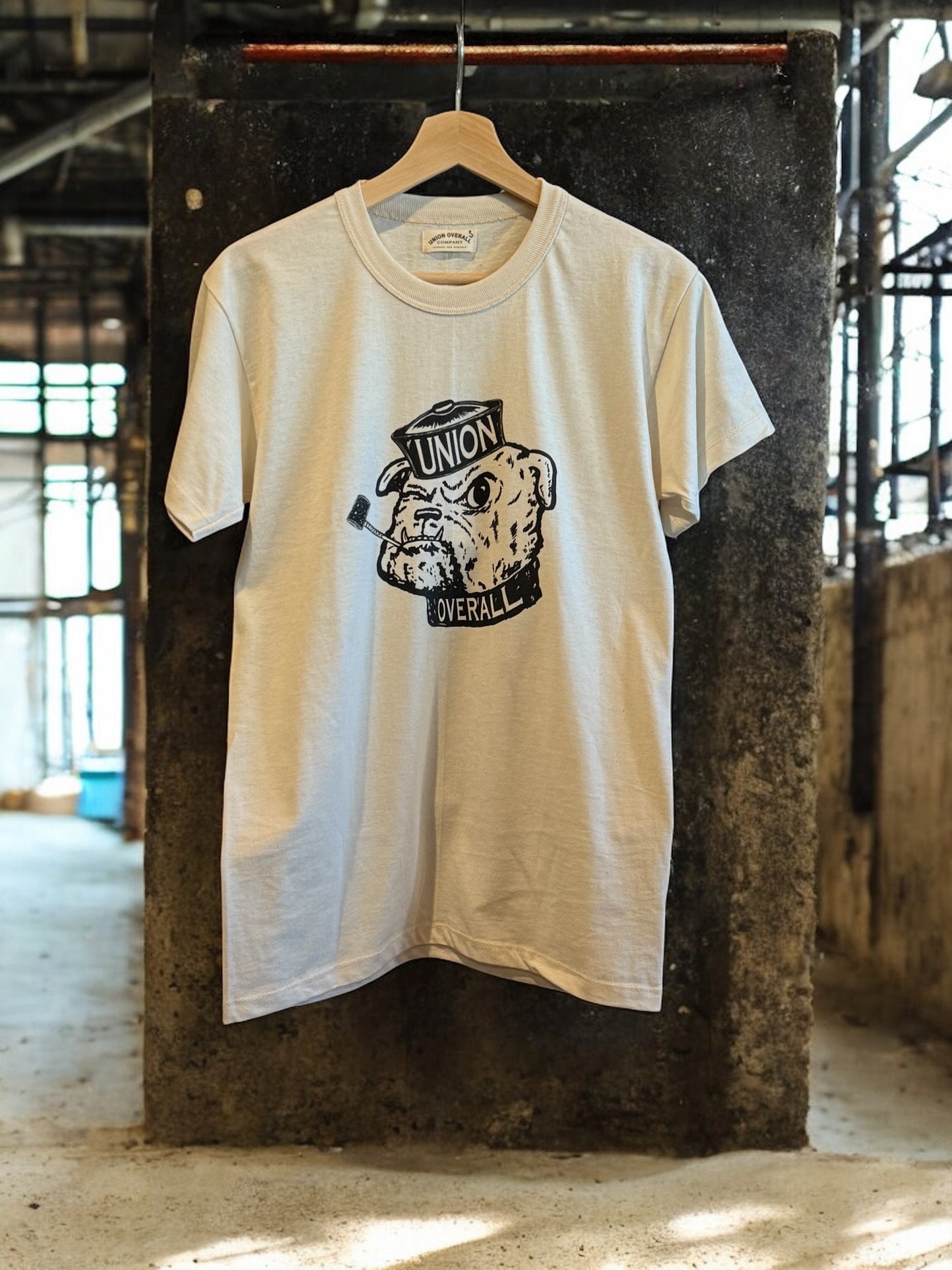 Limited Release Union Overall Organic Cotton Bulldog Tee