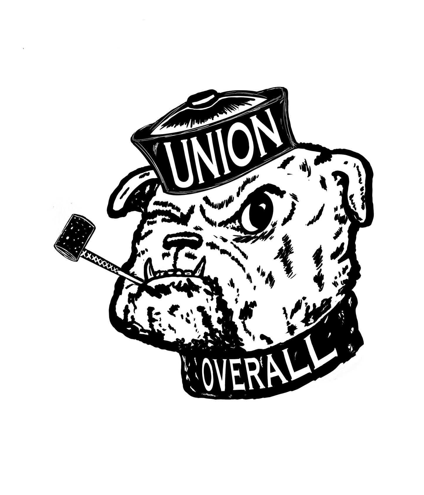 Limited Release Union Overall Organic Cotton Bulldog Tee