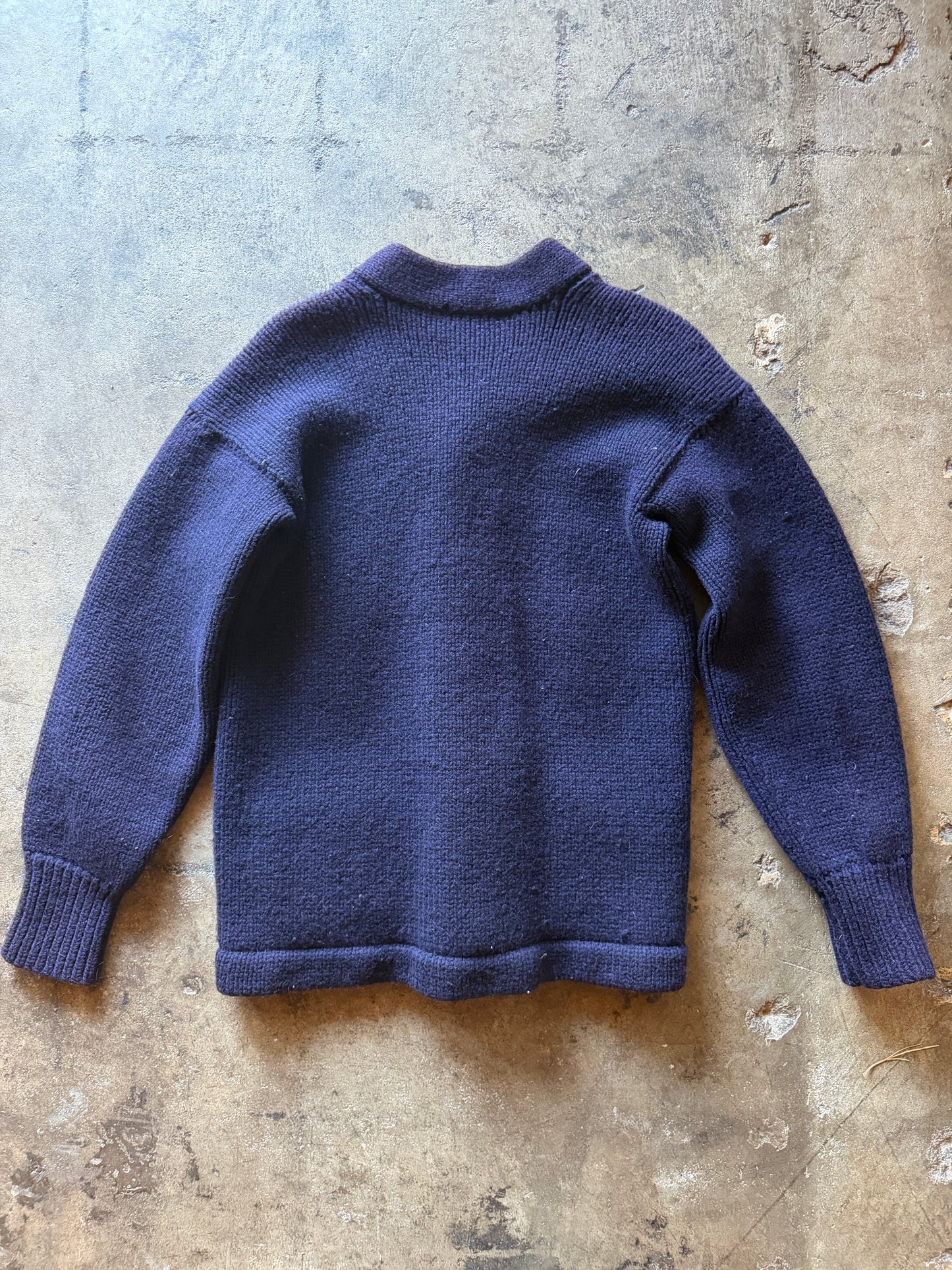 Vintage 1940s Hanson Knitting Mills Wool Cardigan