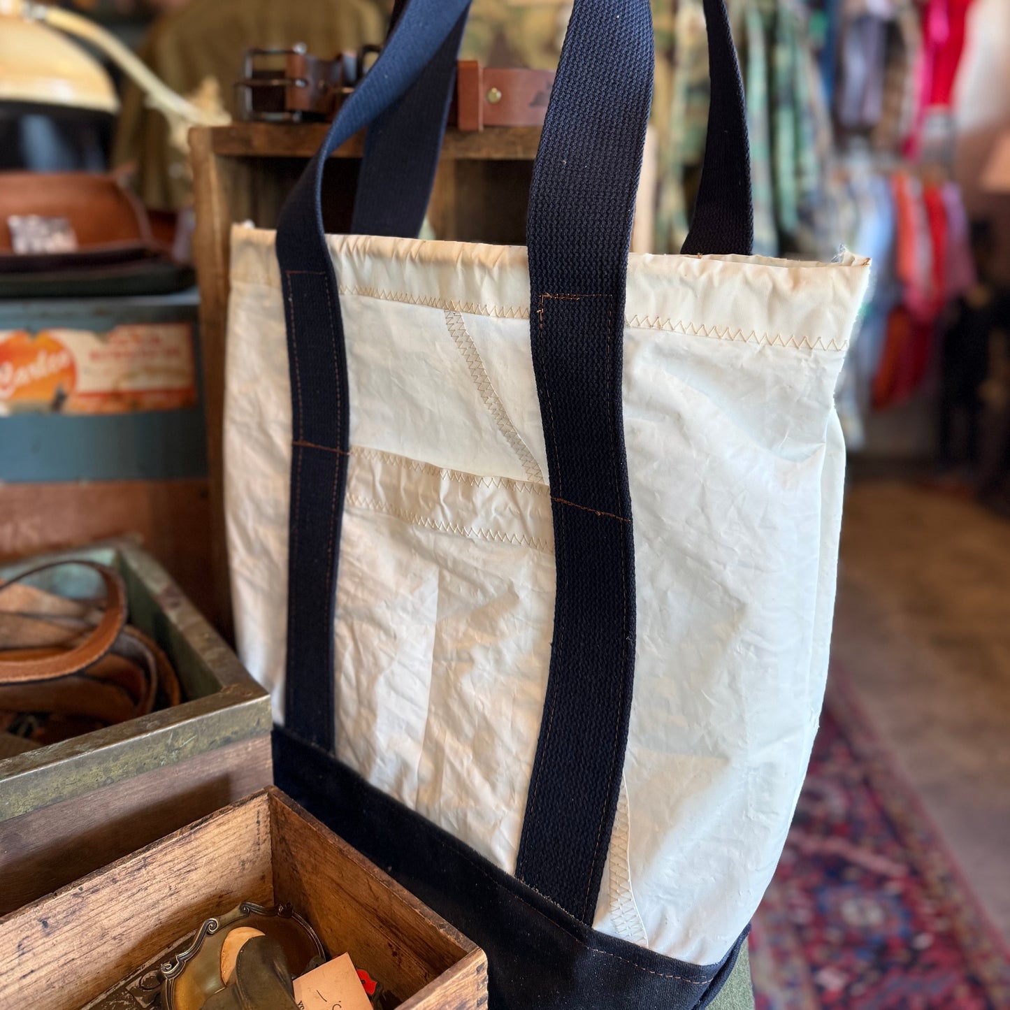 Union Brig Reclaimed Sail Tote 11