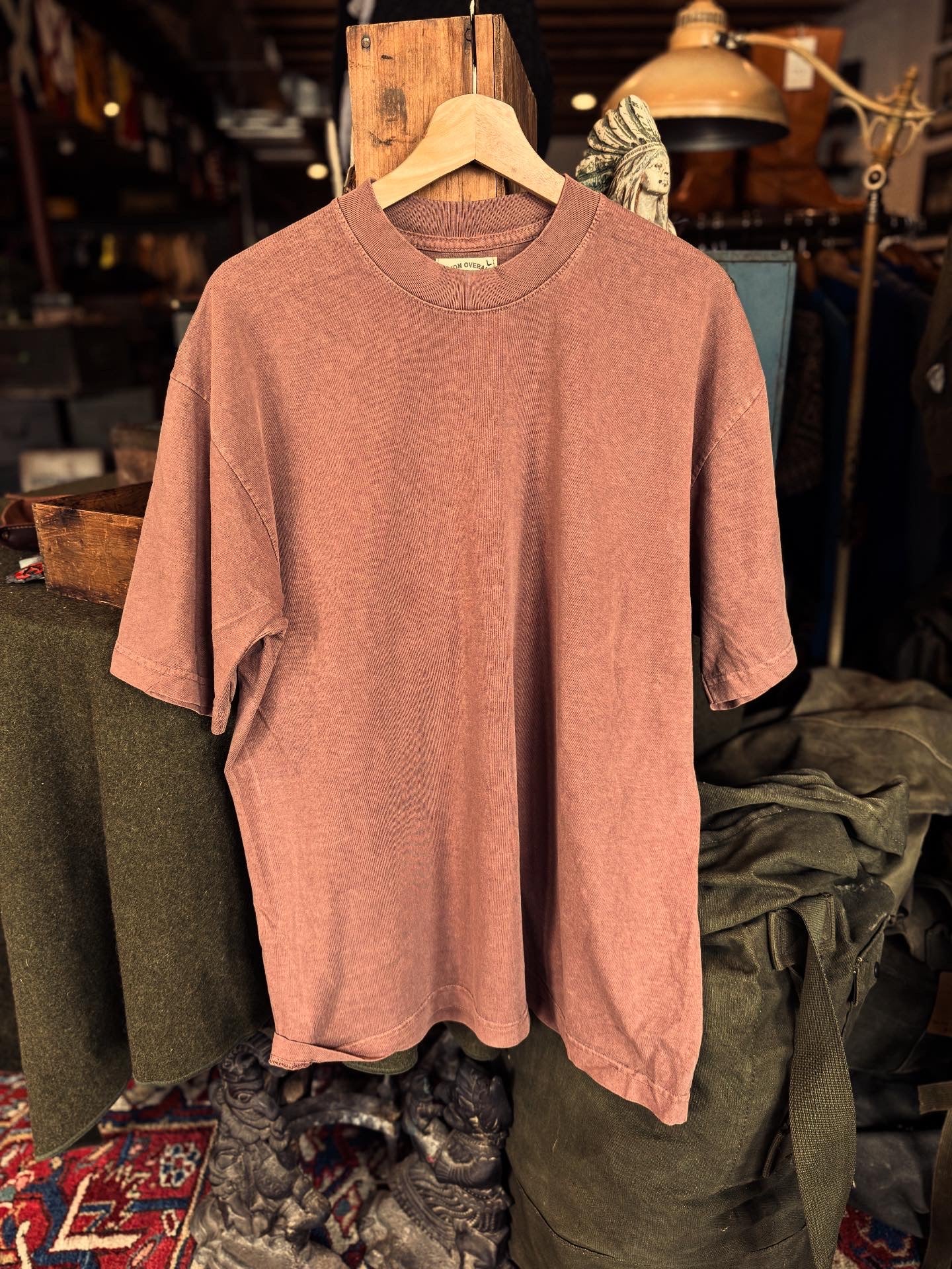 UOCO Faded Rust Blank Cotton Tee