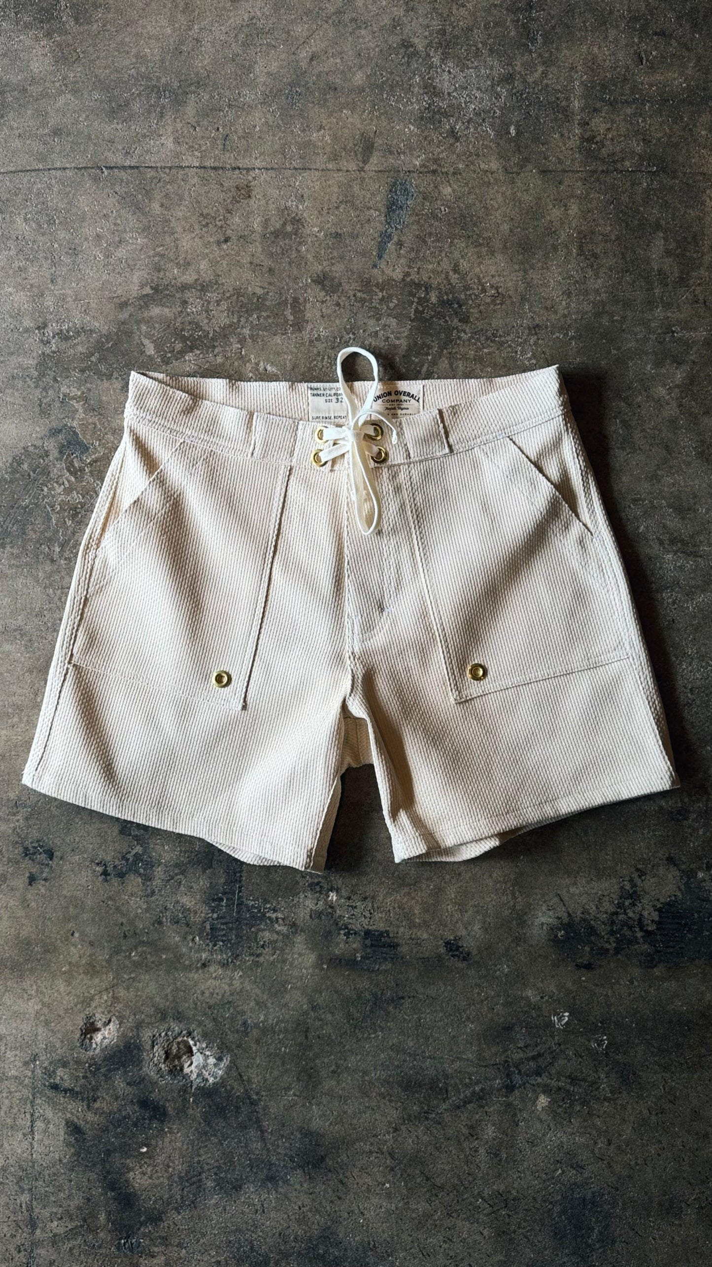 Union O x Tanner California Sashiko Shorts