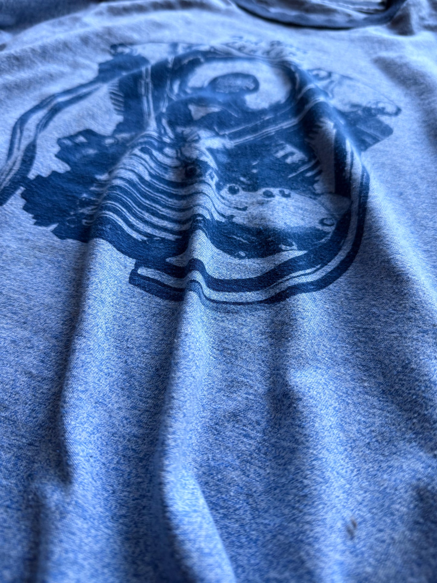 Vintage 1970s Fred Warr London Harley-Davidson Ringer T-Shirt