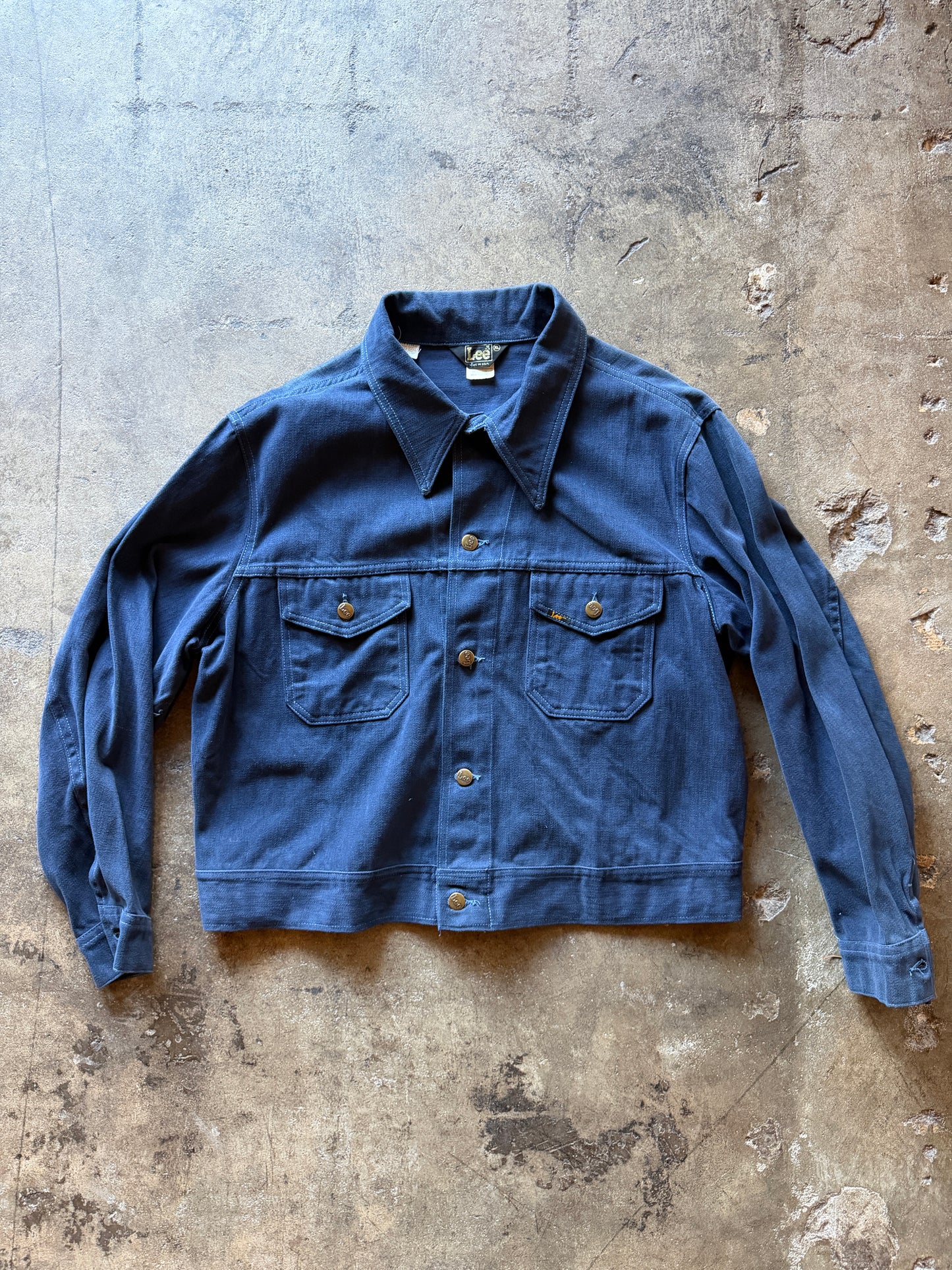 Vintage 1970s Lee Moleskin Trucker Jacket — Deadstock