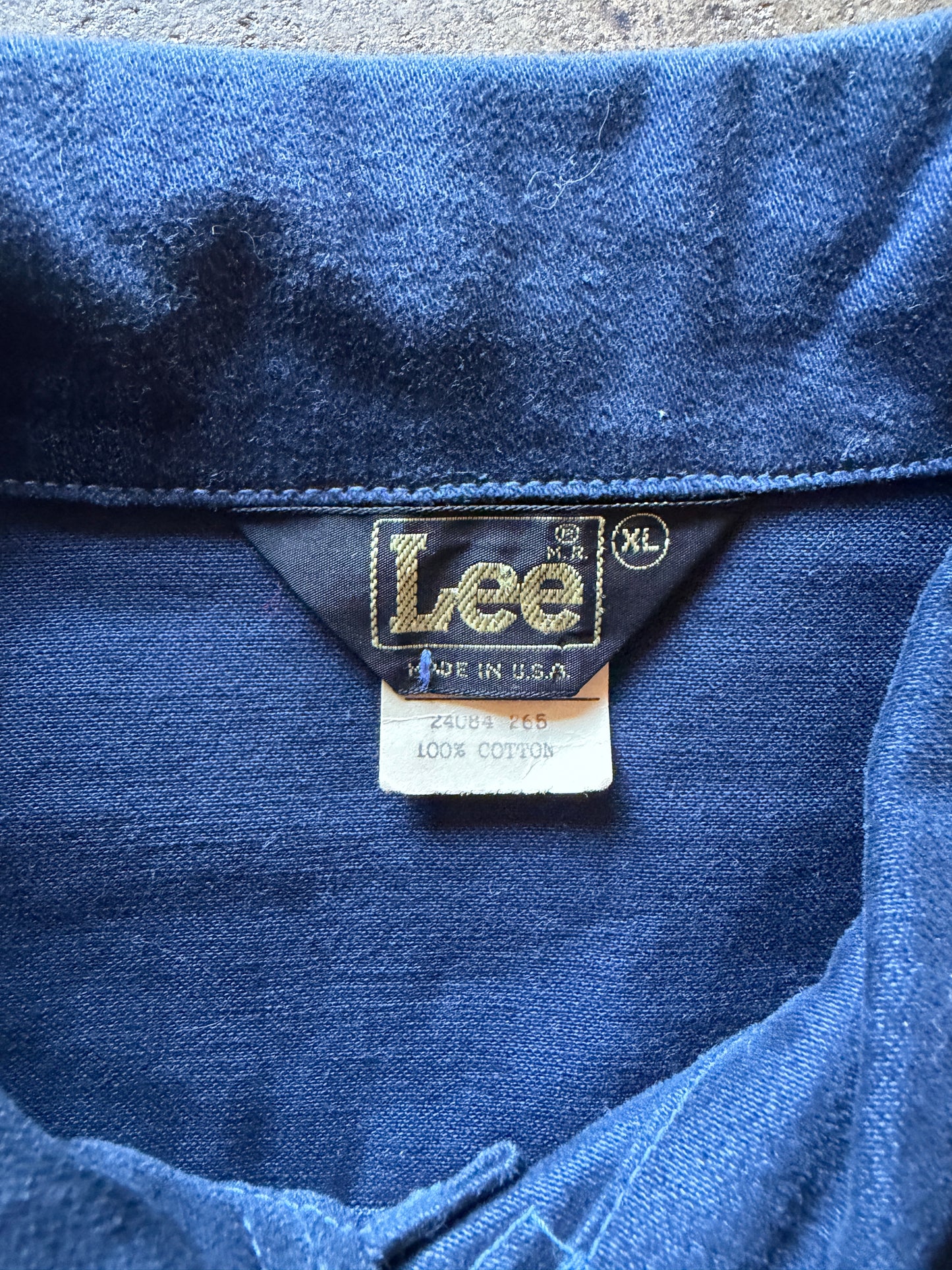 Vintage 1970s Lee Moleskin Trucker Jacket — Deadstock