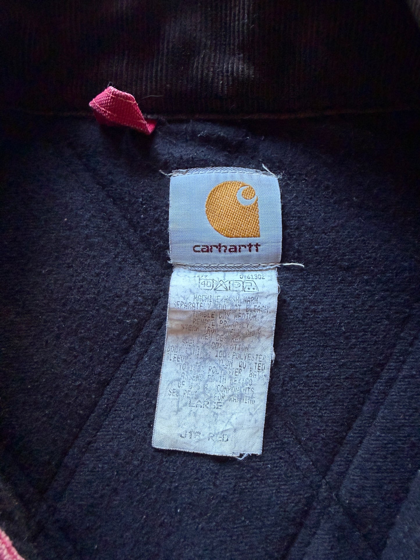 Vintage 90s Carhartt Santa Fe Jacket – Red