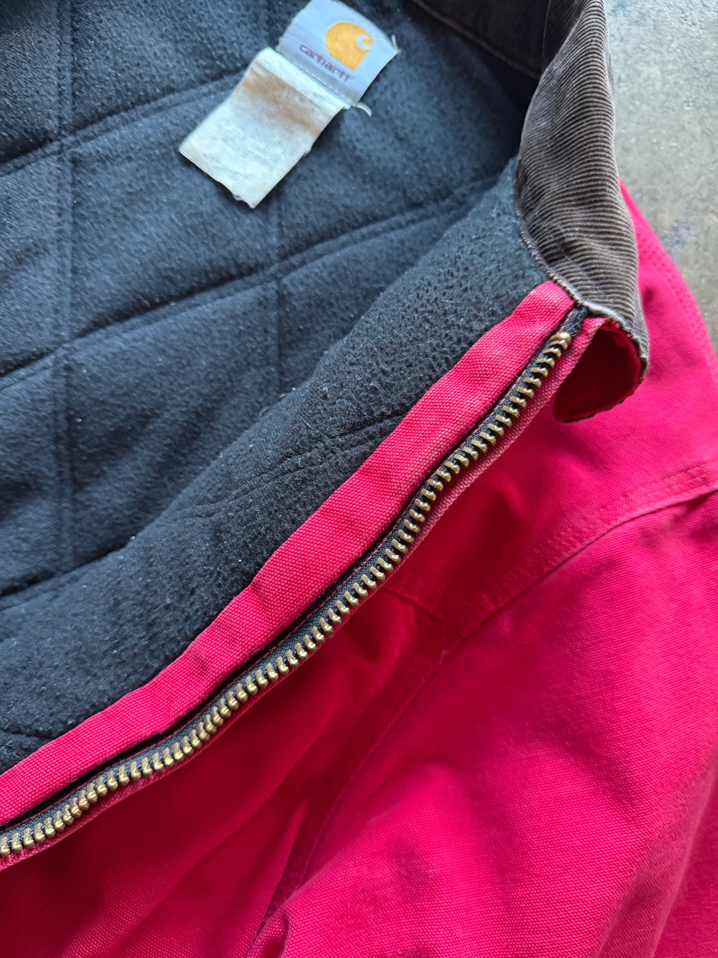 Vintage 90s Carhartt Santa Fe Jacket – Red