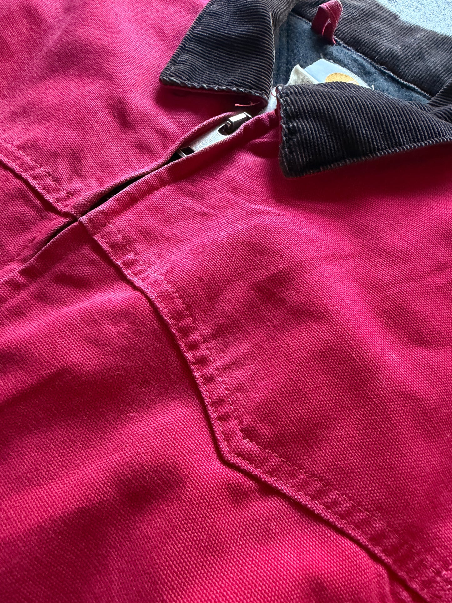 Vintage 90s Carhartt Santa Fe Jacket – Red