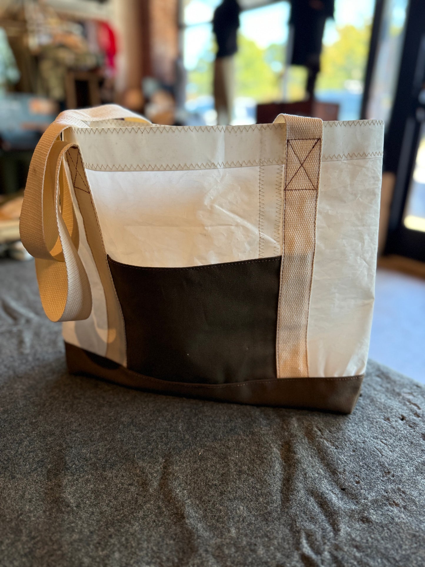 Union Brig Reclaimed Sail Tote 4