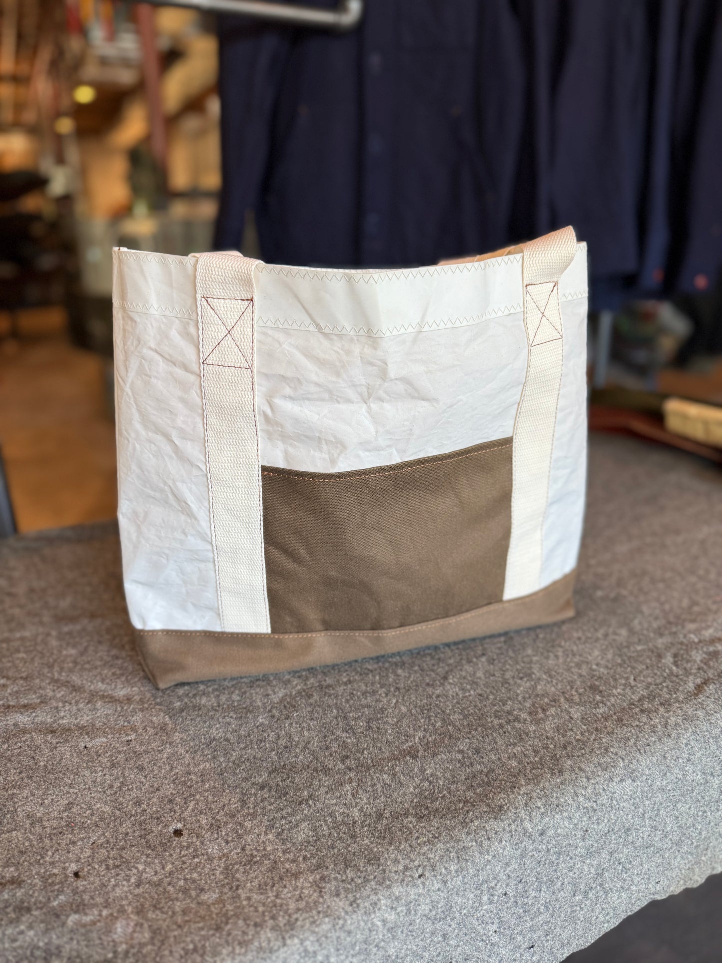 Union Brig Reclaimed Sail Tote 4