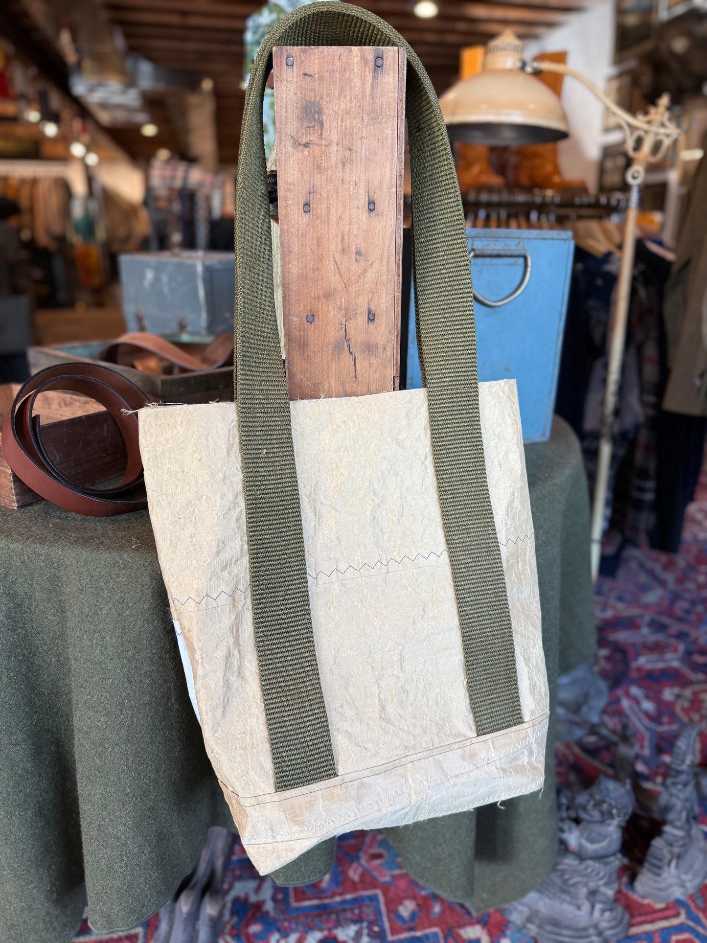 Union Brig Reclaimed Sail Tote 9