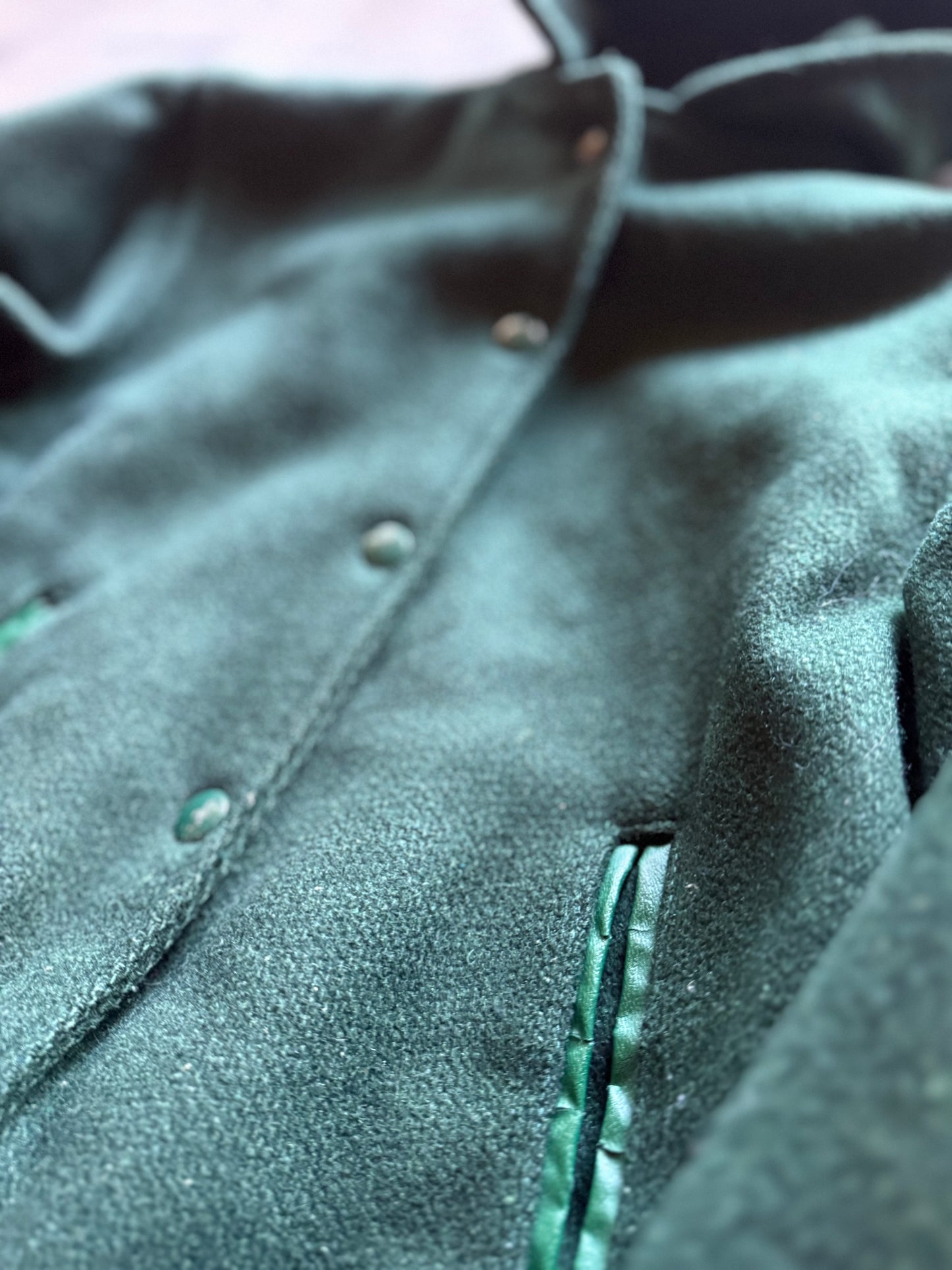 Vintage early 1960s Champion Wool Hooded Jacket