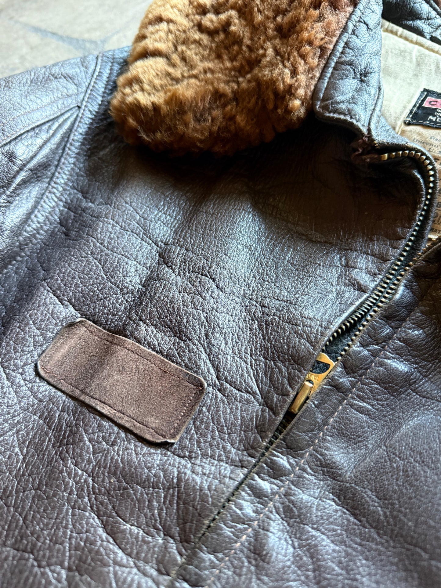 Vintage WWII Colvinex Heated Flight Jacket (Converted)