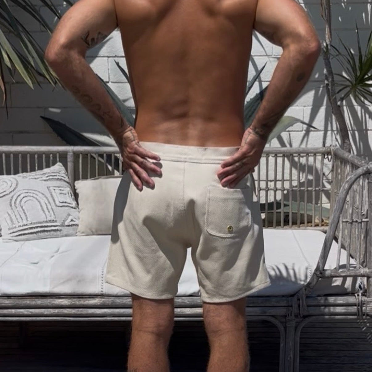 Union O x Tanner California Sashiko Shorts