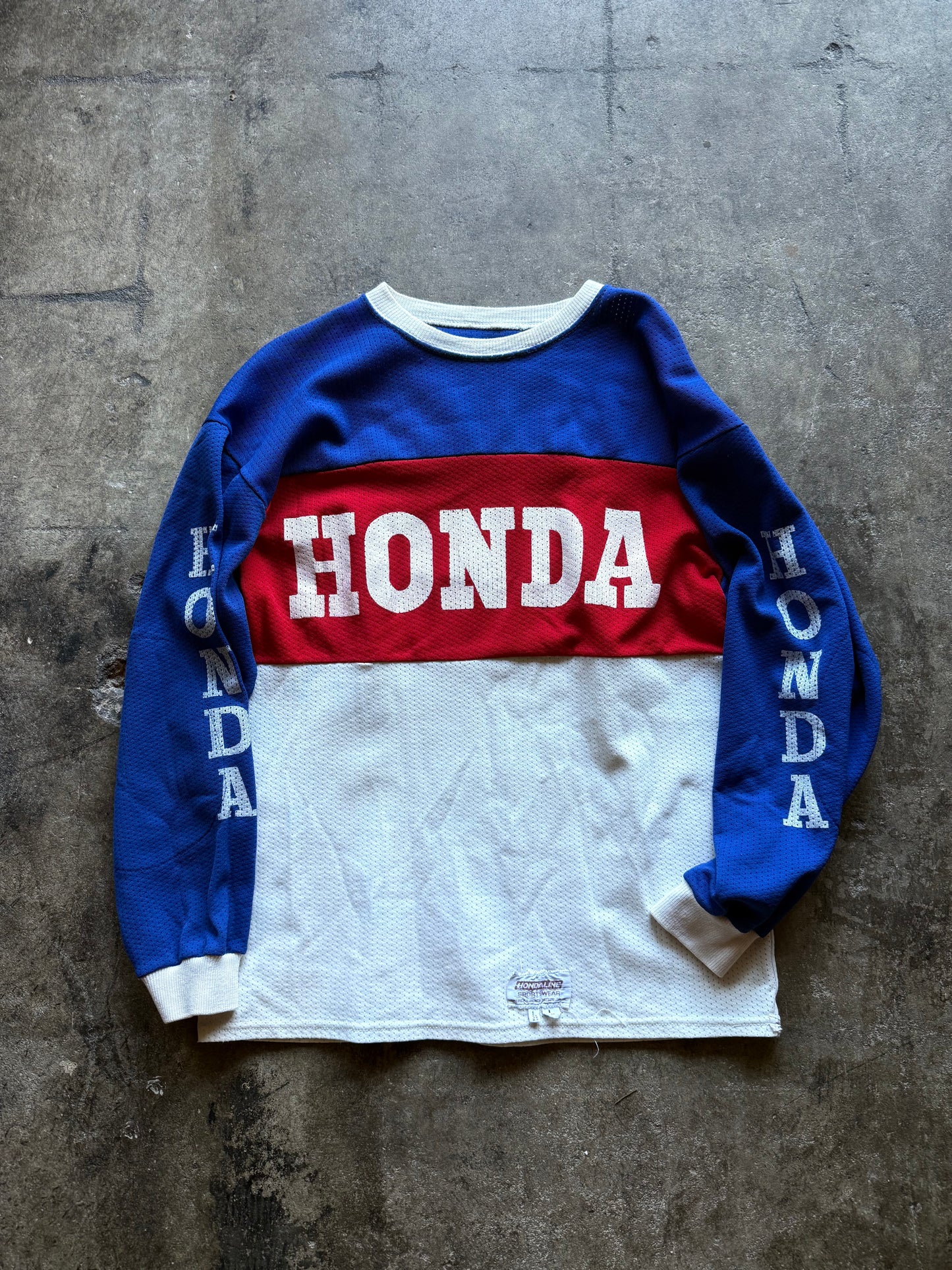 Vintage late 1970s–Early 1980s Honda Motocross Racing Jersey