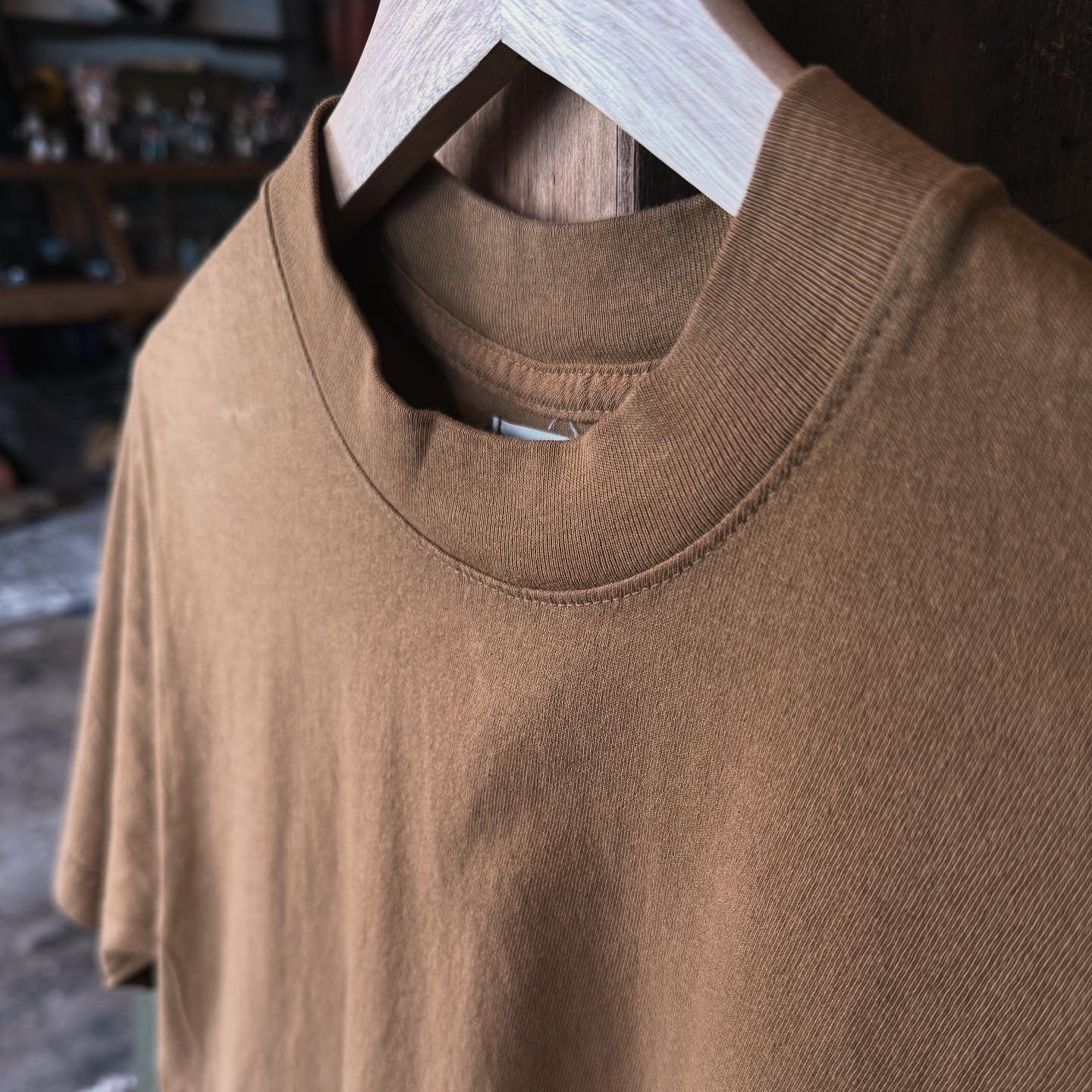 UOCO Coyote Brown Blank Cotton Tee