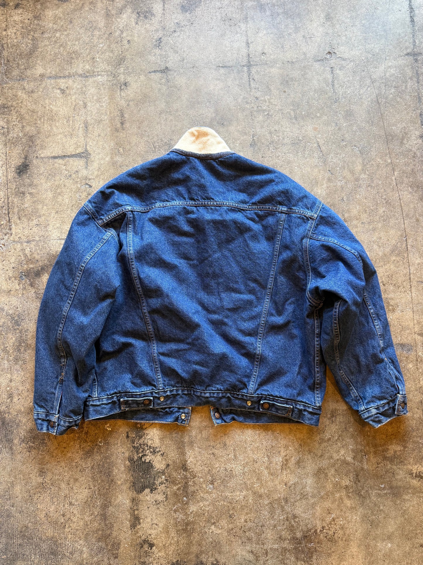 Vintage Levi’s Hudson Bay Lined/ Reversible Denim Jacket
