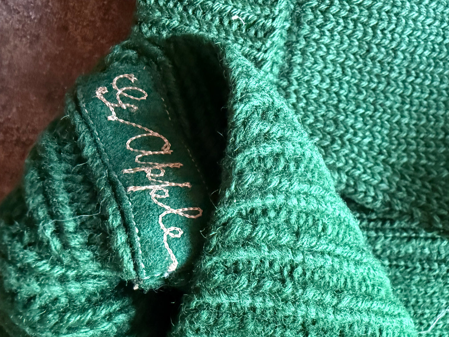 Vintage late 1930s Collegiate Wool Sweater