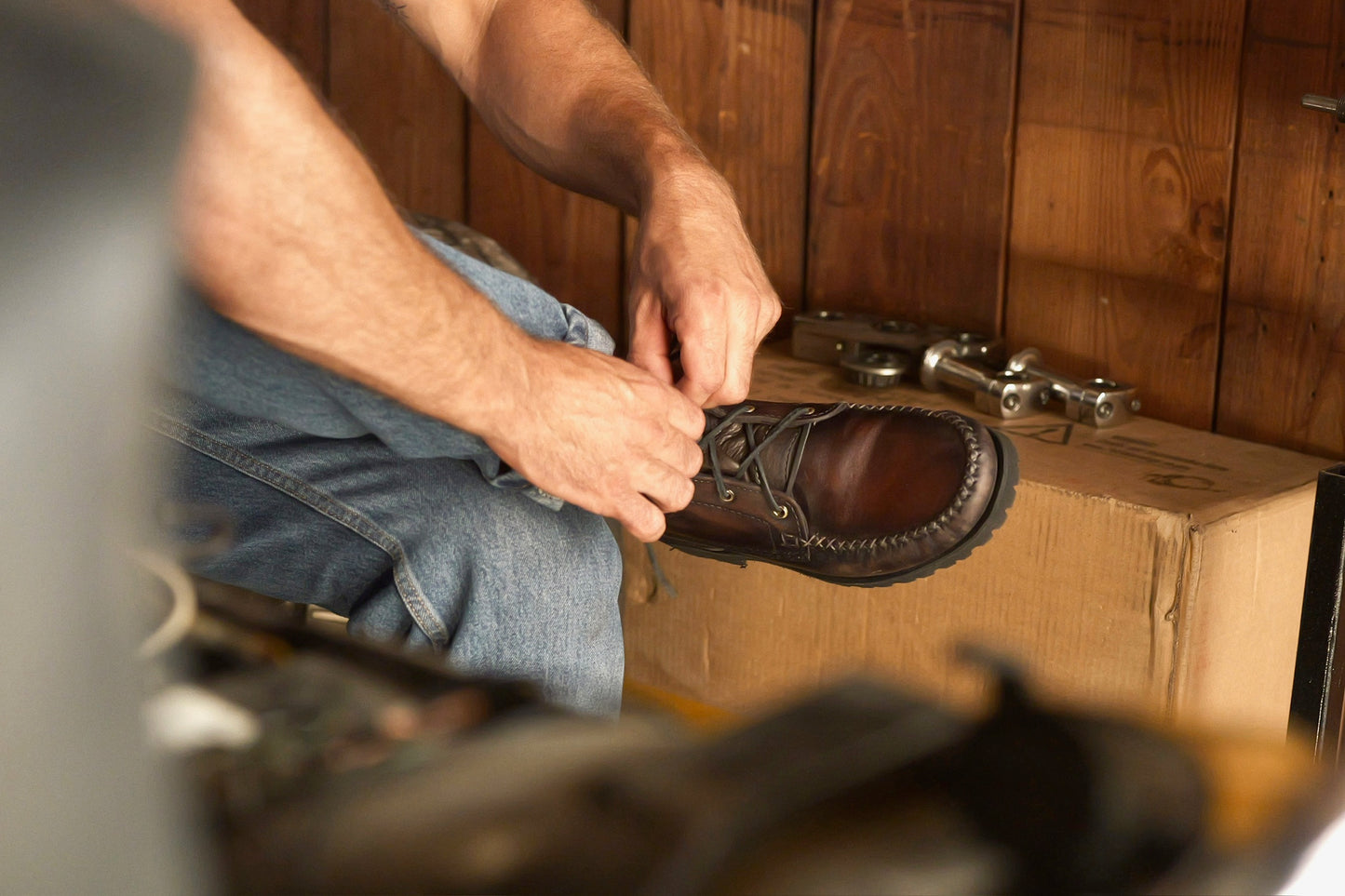 Quoddy x Union Overall Boot