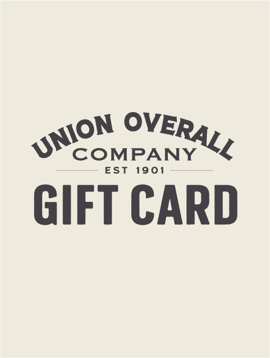 Union Overall Gift Cards