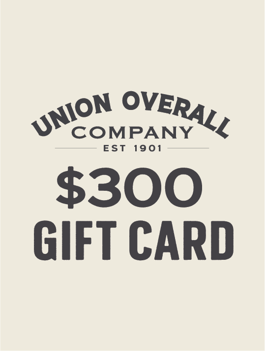 Union Overall Gift Cards