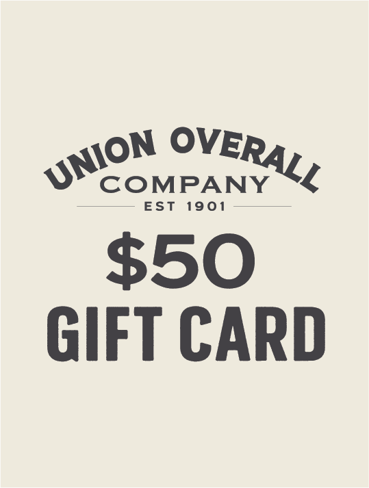 Union Overall Gift Cards