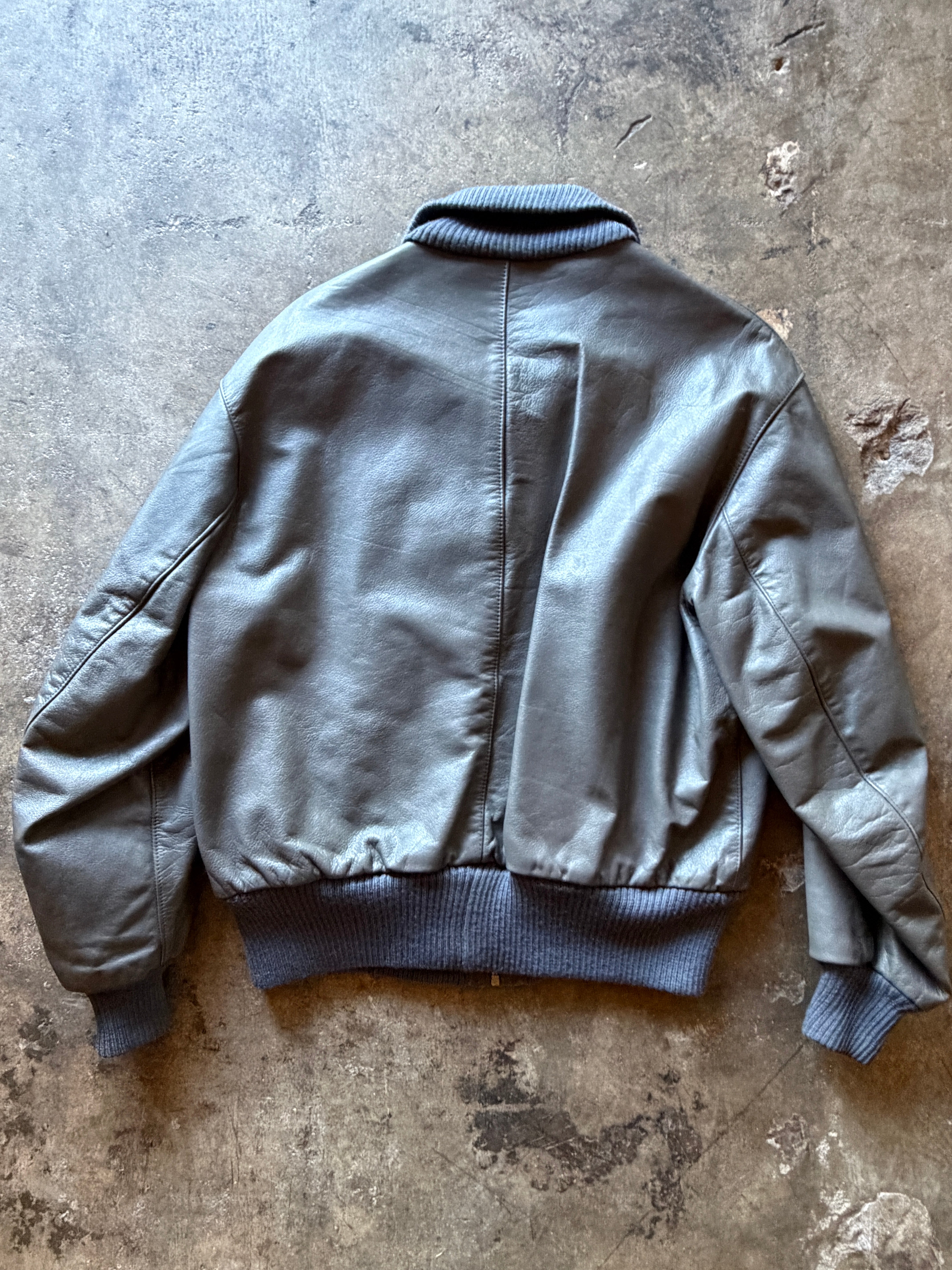 ジャケット・アウター German military/leather flight jacket Vintage German Military Leather Flight Jacket